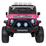 Elektrické autíčko Jeep BEAST 4x4 - MP3 - ružové